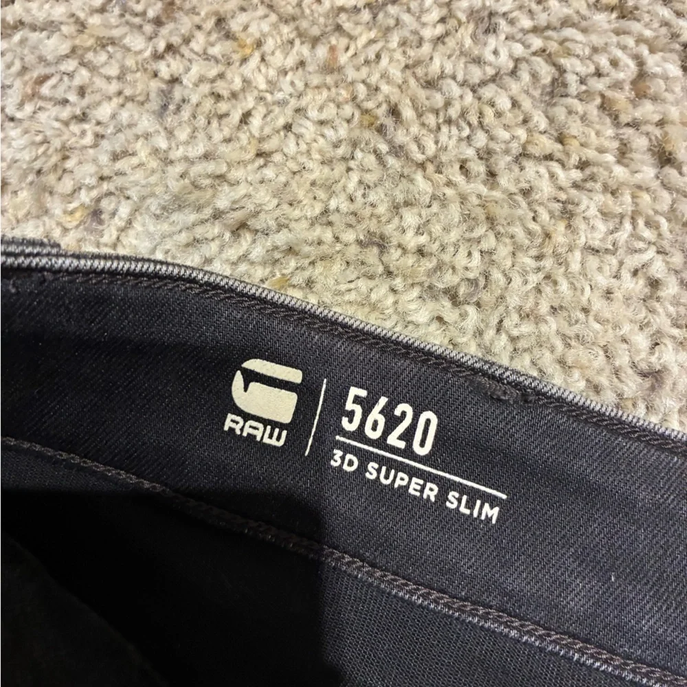 G-Star Raw 5620 3D Super Slim Jean 31 X 32 Charcoal Streetwear Skinny